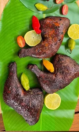 poulet fume au bbq